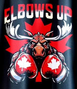 Elbows Up - Canadian Moose